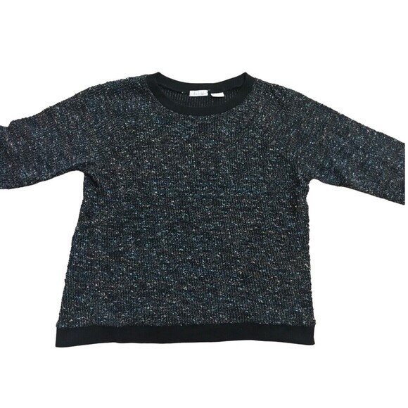 Cooperative UO Womens Confetti Knit Pullover Sweater Sweatshirt Medium M Black - Picture 4 of 12